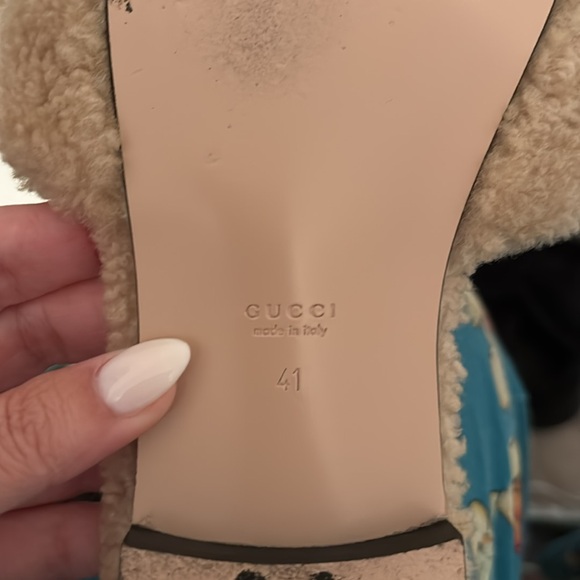 Gucci wool interlocking sandals! Size 41! - Picture 13 of 16